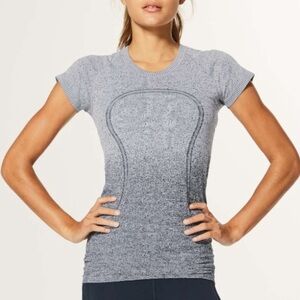 Lululemon Ombré Grey Swiftly Tech Tee